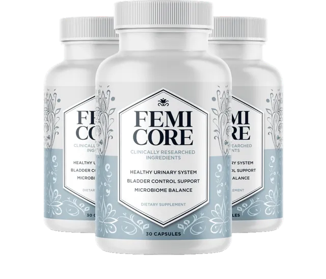 FemiCore 3 bottles package