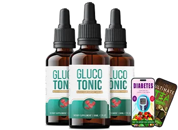 GlucoTonic 3 bottles package