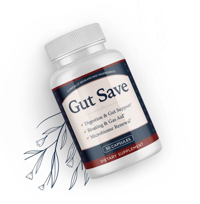 Gut Save supplement bottle