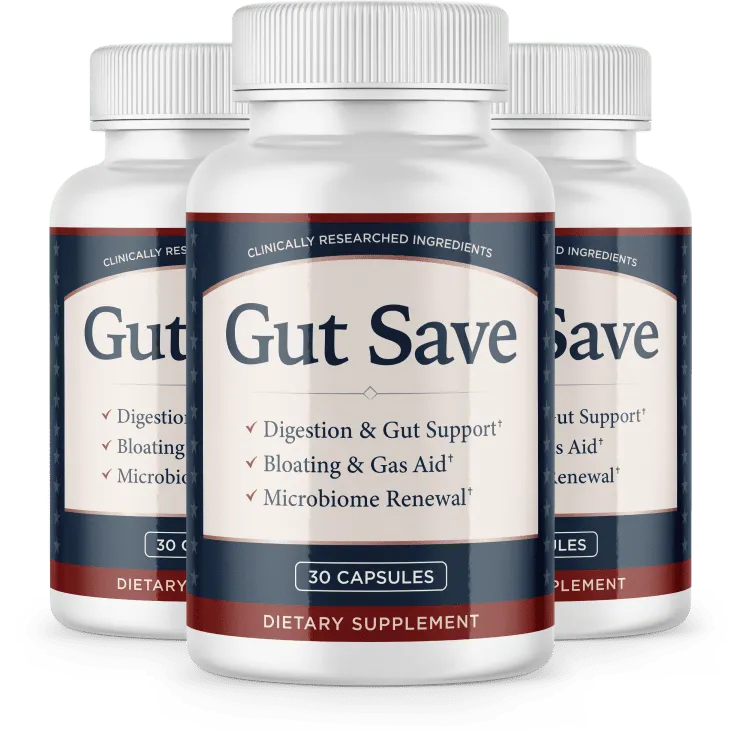Gut Save 3 bottles package