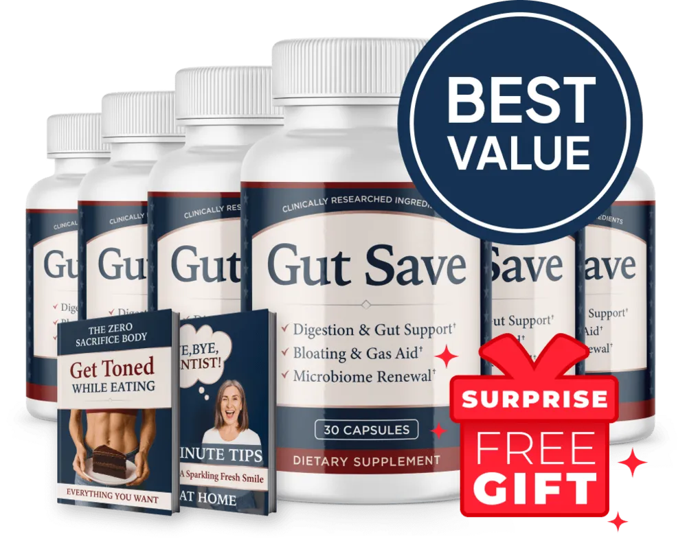 Gut Save 6 bottles package