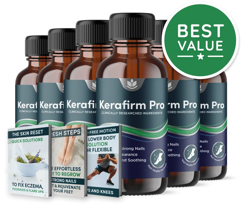 KeraFirm Pro 6 bottles package