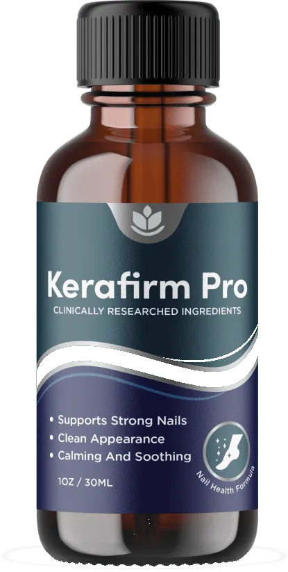 KeraFirm Pro topical nail and cuticle brush-on bottle