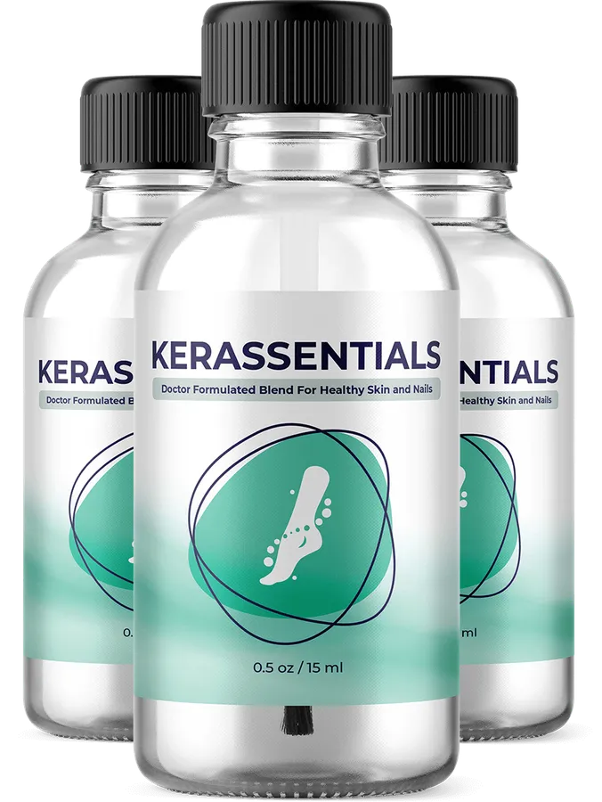 Kerassentials 3 bottles package