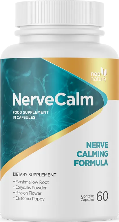 Nerve Calm supplement bottle