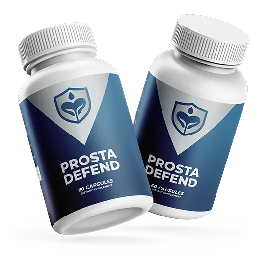 ProstaDefend prostate support supplement bottles